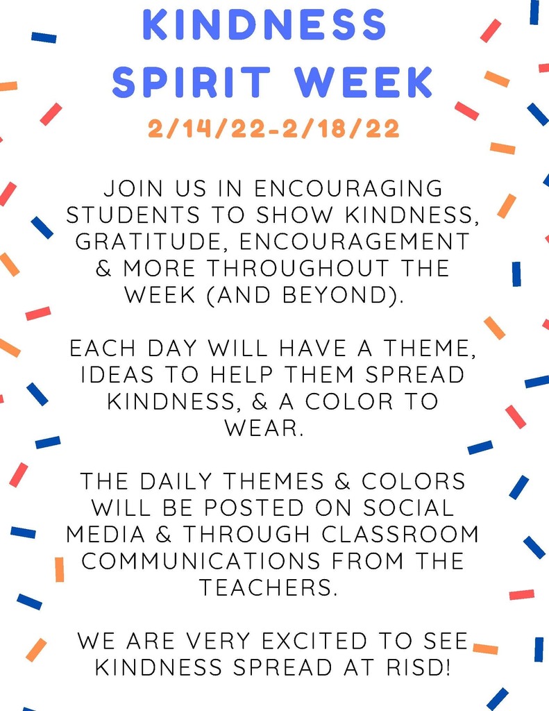 Kindness Spirit Week