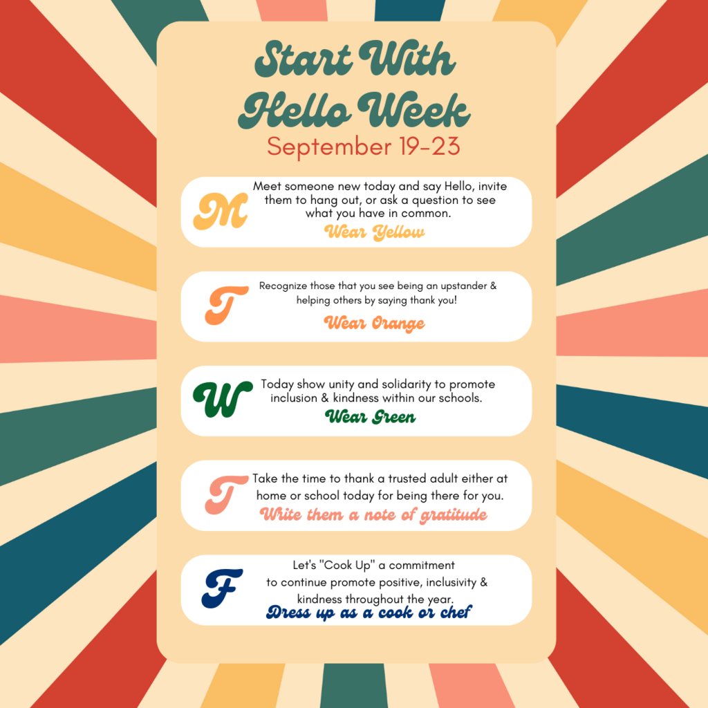Start with Hello Week