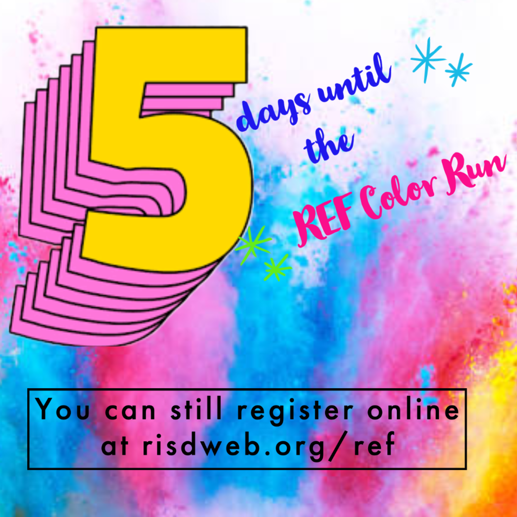 5 days to color run