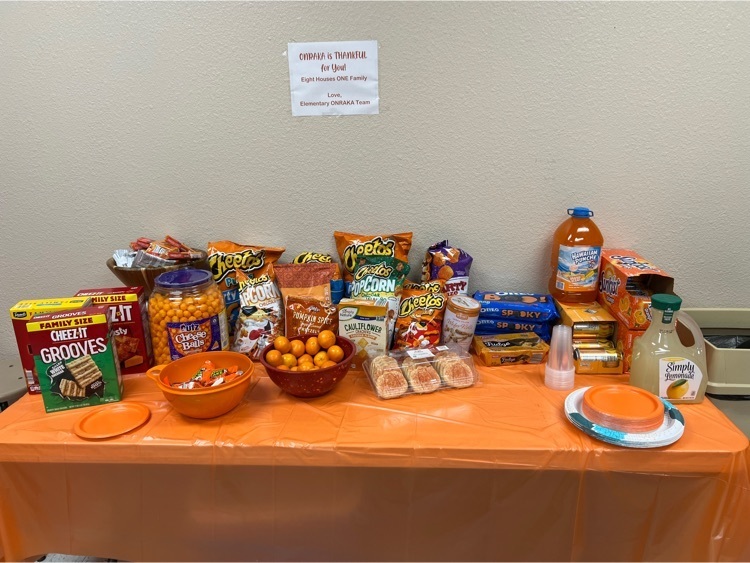 snacks in the lounge