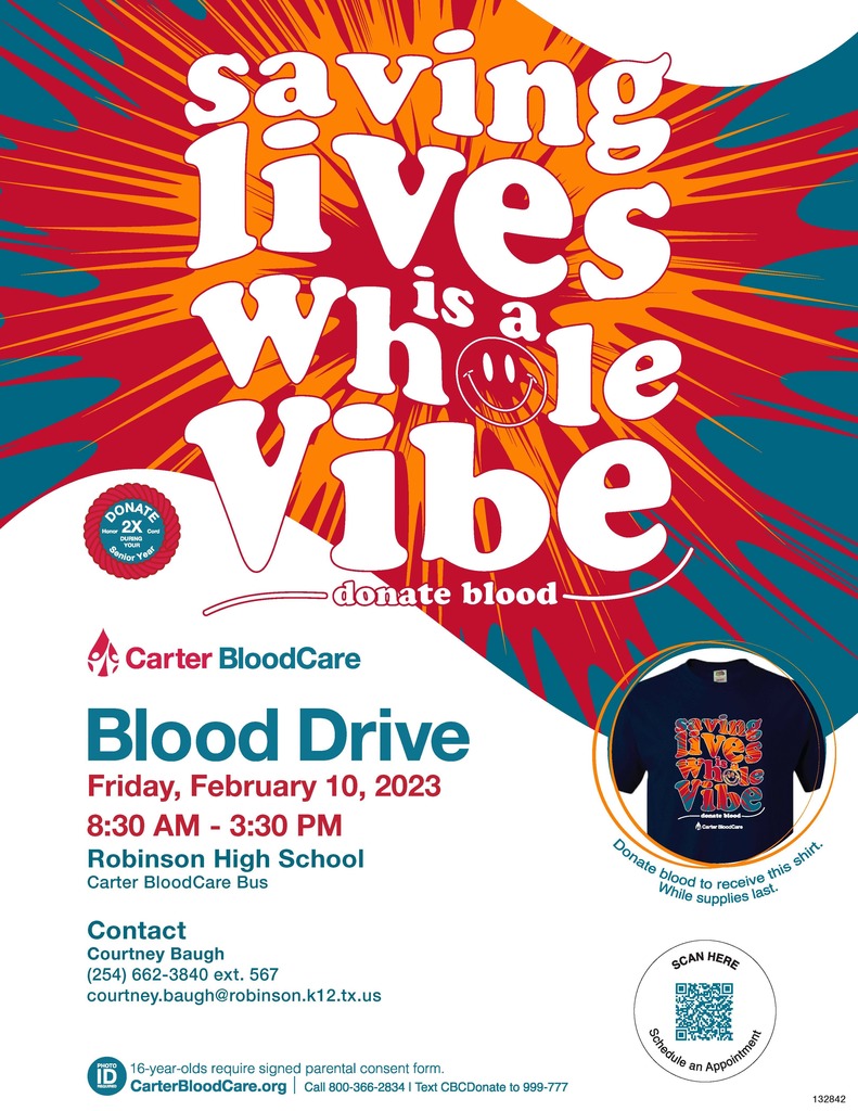 Feb. 10th Blood Drive